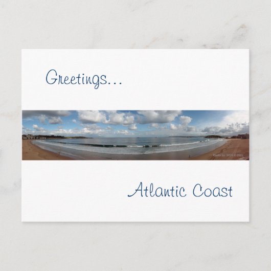 スペイン，サンタンダー ポストカード (正面)