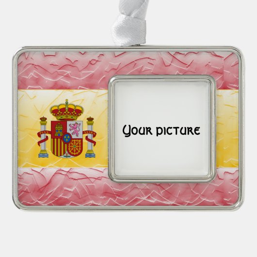 スペイン シルバープレートフレームオーナメント (正面)
