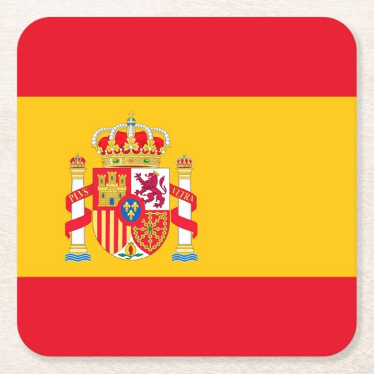 スペイン スクエアペーパーコースター (正面)