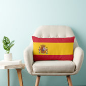 スペイン-スペインのな旗 ランバークッション (椅子)