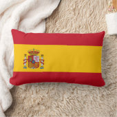 スペイン-スペインのな旗 ランバークッション (ブランケット)