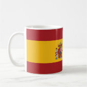 スペイン スペイン国旗 コーヒーマグカップ (左)