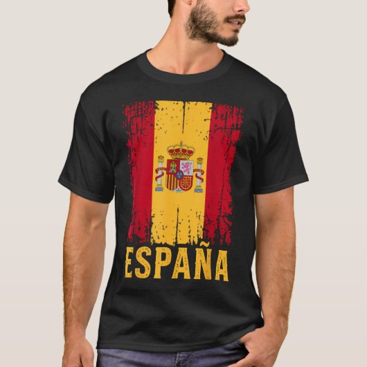スペイン スペイン国旗 Tシャツ (正面)