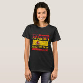 スペイン スペイン語 スペイン サッカー スペイン国旗 España españ Tシャツ (正面フル)