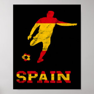 スペイン スペイン サッカー選手 スペイン国旗 エスパーニャ スペイン ポスター
