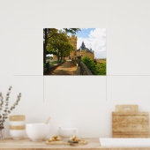 スペイン，セゴビアのアルカサル（城） – ポスター (キッチン)