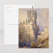 スペイン セゴビア アルカサル 絵画 ポストカード (正面/裏面)