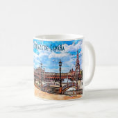 スペイン,セビリアの広場 コーヒーマグカップ (正面右)