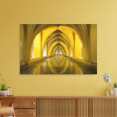 スペイン，セビリア州，セビリアのAlcTAILAzar キャンバスプリント (インサイチュ (リビング))