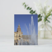 スペイン、セビリア、アンダルシアの泉華美と ポストカード (スタンド正面)