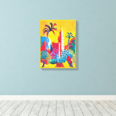 スペイン，セビリア。 キャンバスプリント (インサイチュ (ウッドフロア))