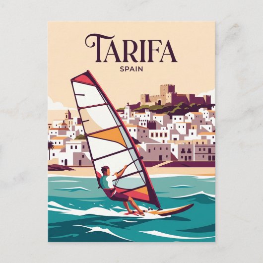 スペイン タリファ ポストカード (正面)