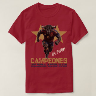 スペイン チーム チャンピオン 2026 Tシャツ