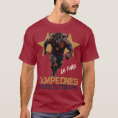 スペイン チーム チャンピオン 2026 Tシャツ (正面)
