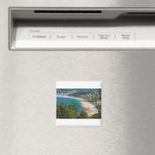 スペイン,ドノスティア,サン・セバスチャンの航空写真 マグネット (インサイチュ (食洗機))