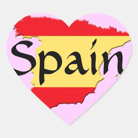 スペイン ハートシール (正面)