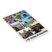 スペイン – バリ島 – Majorca - I Love - Magn マグネット (右側)