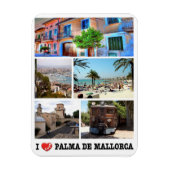 スペイン – バリ島 – Majorca - I Love - Magn マグネット (縦)