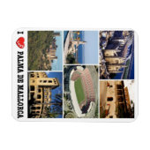 スペイン – バリ島 – Majorca - I Love - Magn マグネット (横)