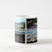 スペイン – バリ島 – Majorca - Mallorca - コーヒーマグカップ (中央)