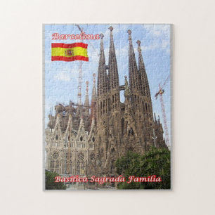 スペイン – バルセロナ – バシリカSagrada Familia - ジグソーパズル
