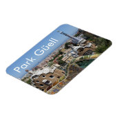 スペイン，バルセロナ，パークグエル マグネット (左側)