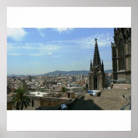 スペイン，バルセロナ ポスター (正面)