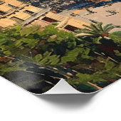 スペイン，バルセロナ ポスター (コーナー)