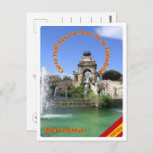 スペイン – バルセロナ – ポストカード (正面/裏面)