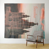 スペイン バルセロナ 教会 タペストリー (インサイチュ(横))