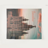 スペイン バルセロナ 教会 タペストリー (正面(横))