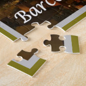 スペイン – バルセロナby夜 – ジグソーパズル (側面)