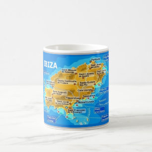 スペイン – バレアレス諸島 – イビサ – Eivissa - コーヒーマグカップ