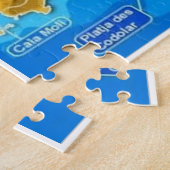 スペイン – バレアレス諸島 – イビサ – Eivissa - ジグソーパズル (側面)