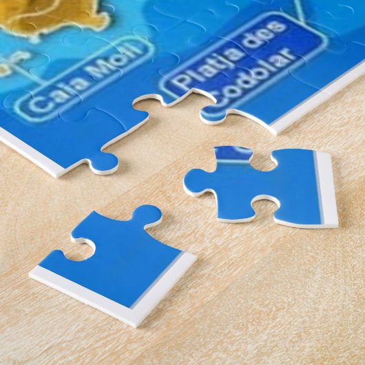 スペイン – バレアレス諸島 – イビサ – Eivissa - ジグソーパズル (側面)