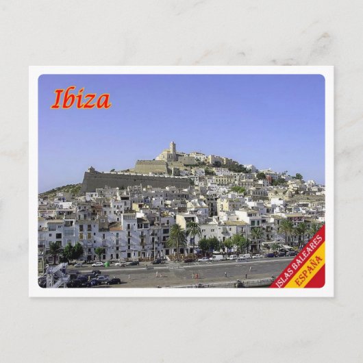 スペイン – バレアレス諸島 – イビサ – Eivissa - ポストカード (正面)