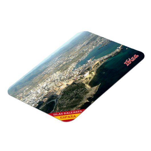 スペイン – バレアレス諸島 – イビサ – Eivissa - マグネット (左側)