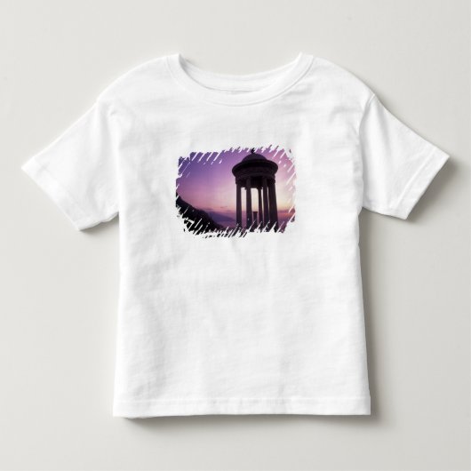 スペイン、バレアレス諸島、マヨルカ島、デイア。ソン・マロイグ トドラーTシャツ (正面)