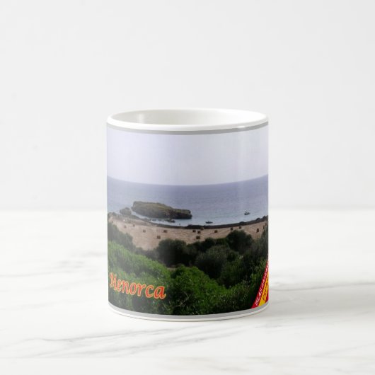スペイン – バレアレス諸島 – メノルカ – コーヒーマグカップ (中央)