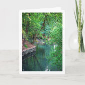 スペイン バレンシアのサン ヴィセンテ デ リリアの湖 カード (正面)