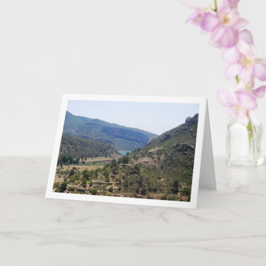 スペイン・バレンシアのドメーニョ・ビエホの風景 カード (蘭)