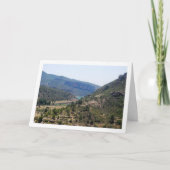 スペイン・バレンシアのドメーニョ・ビエホの風景 カード (正面)