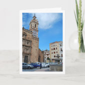 スペイン、バレンシアの聖母ロサリオ教会 カード (正面)