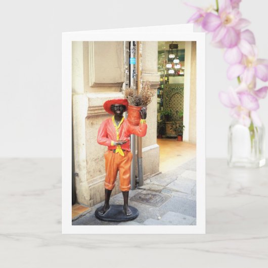 スペイン、バレンシア市、スペイン通り像 カード (蘭)