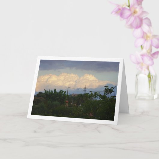 スペイン、バレンシア、サン·ミゲル修道院の眺め カード (蘭)