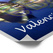 スペイン – バレンシア –  ポスター (角)