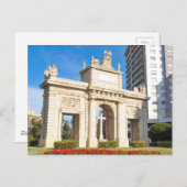 スペイン，バレンシア ポストカード (正面/裏面)