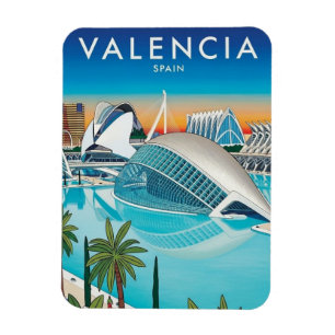 スペイン バレンシア 旅行 マグネット