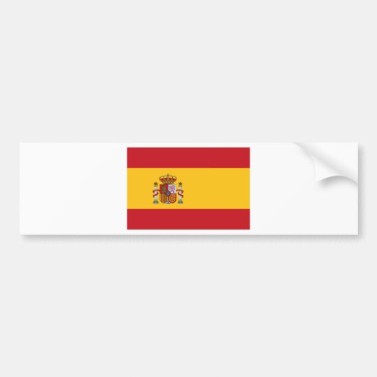 スペイン バンパーステッカー (正面)