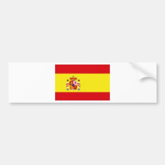 スペイン バンパーステッカー (正面)